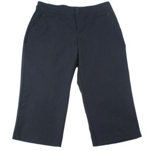 Christopher & Banks Dressy Black Capris